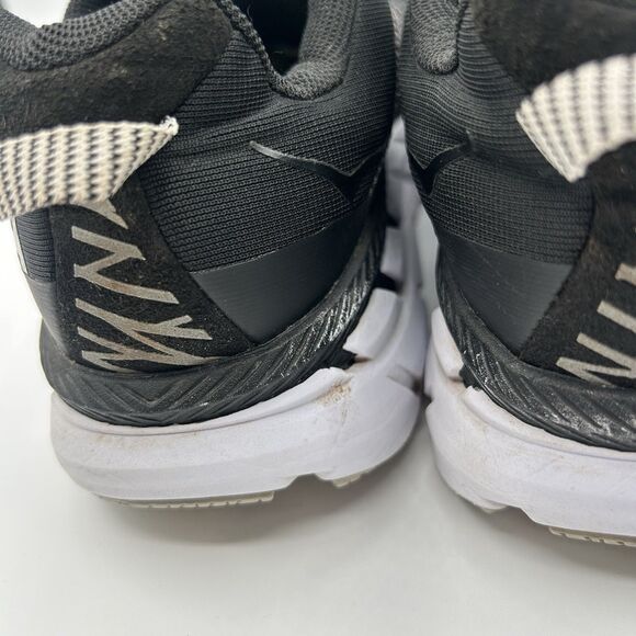 Hoka One One Clifton 6 Women’s Size 8 Running Shoes Black White 1102873 BWHT - Picture 9 of 16